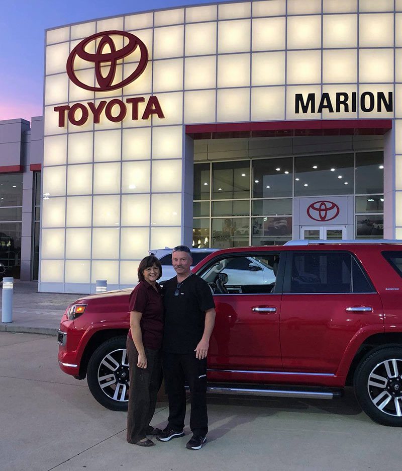 Customers Couple at Marion Toyota