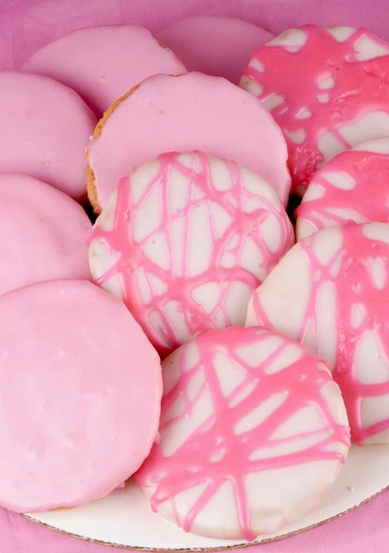 Pink Sugar Cookies - Larry's House of Cakes, Marion, Illinois