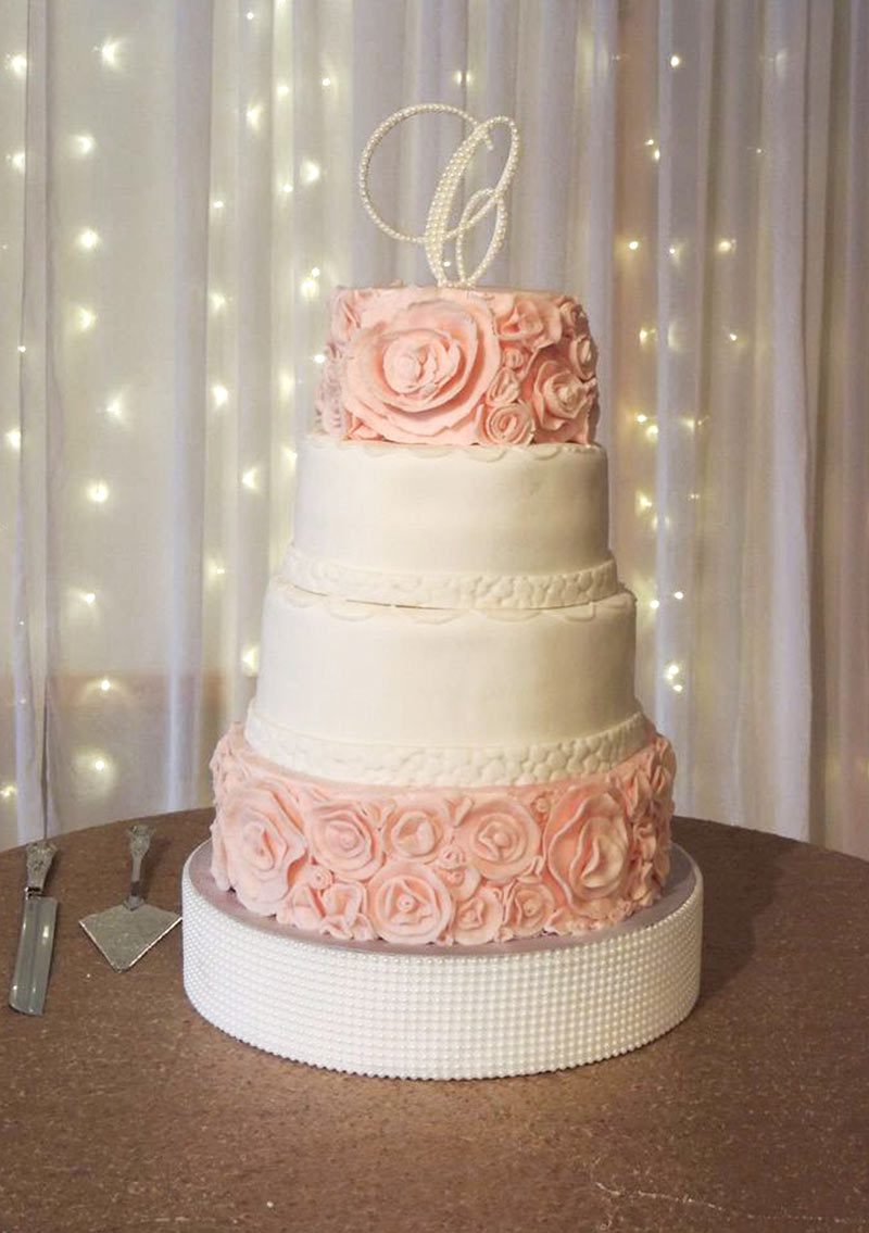 pink-rose-and-pearl-wedding-cake-simply-davids-marion-illinois