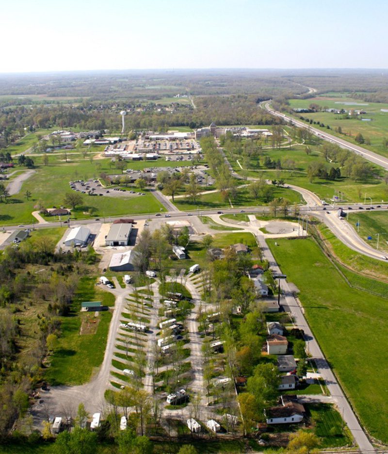 Marion Campground & RV Park aerial view