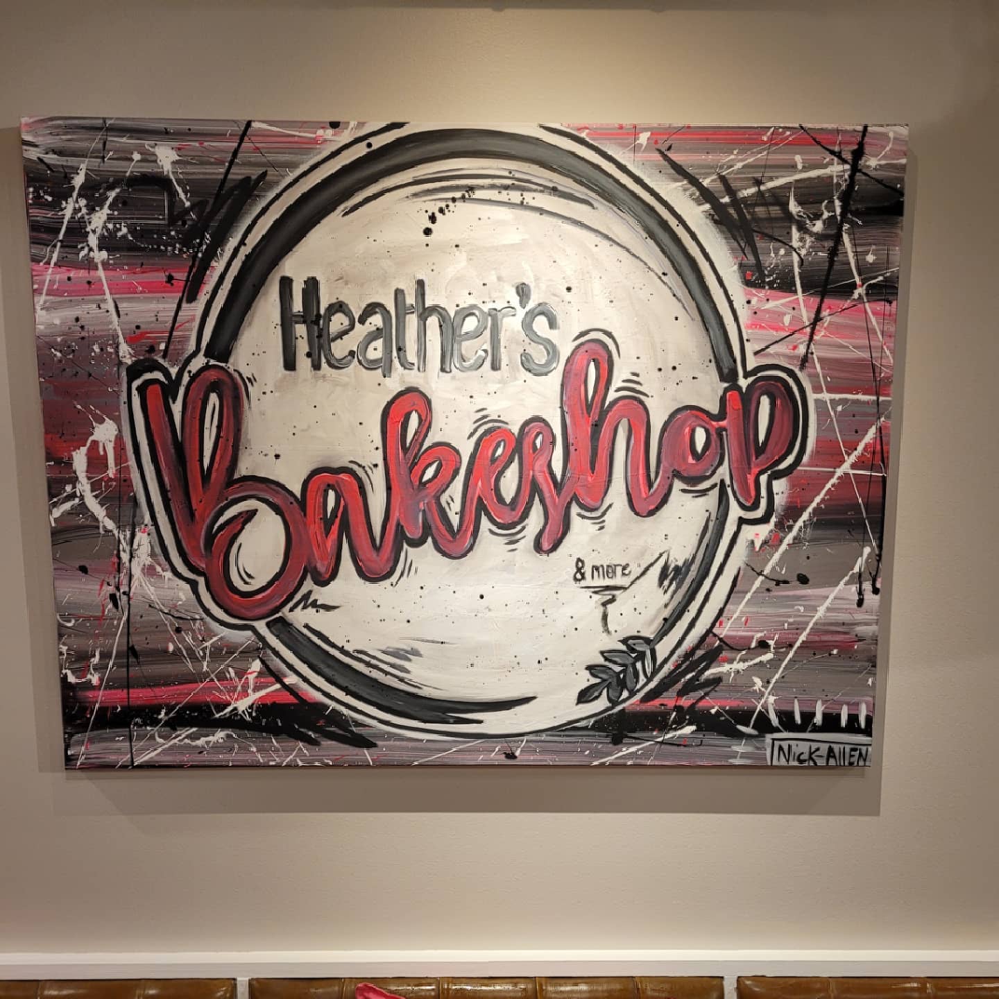 Heathers Bakeshop Art