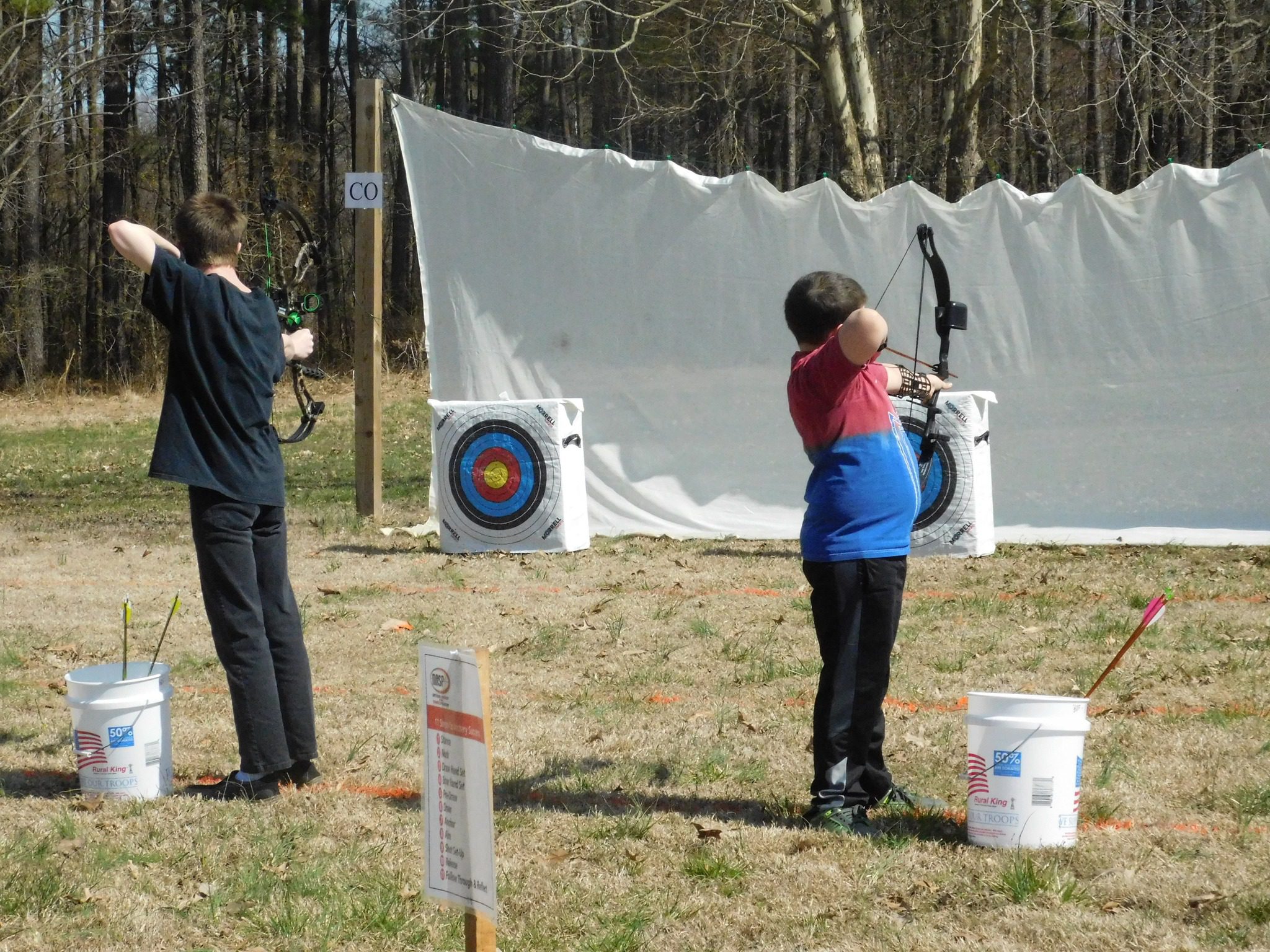 Family Archery Event-VisitSI