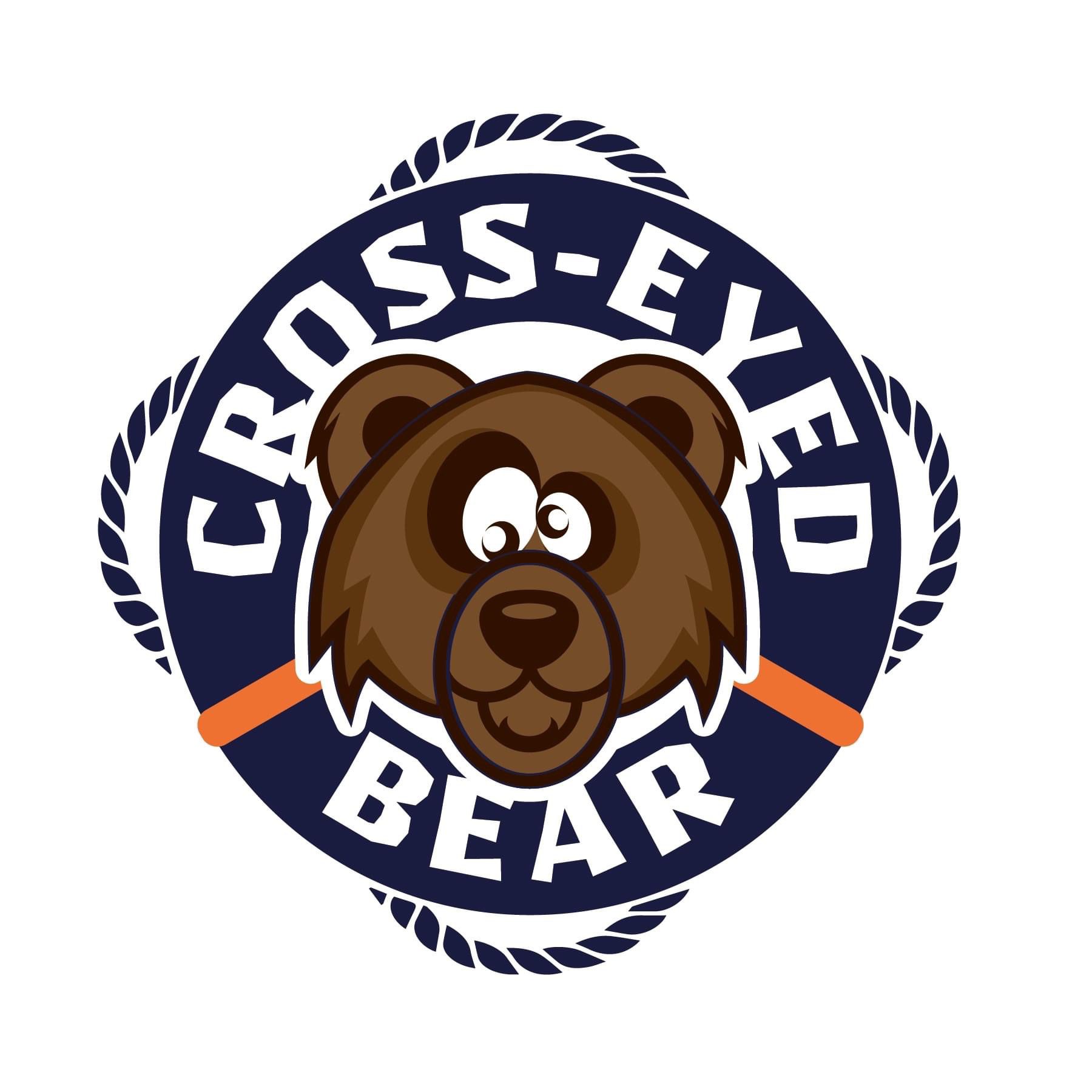 cross eyed bear