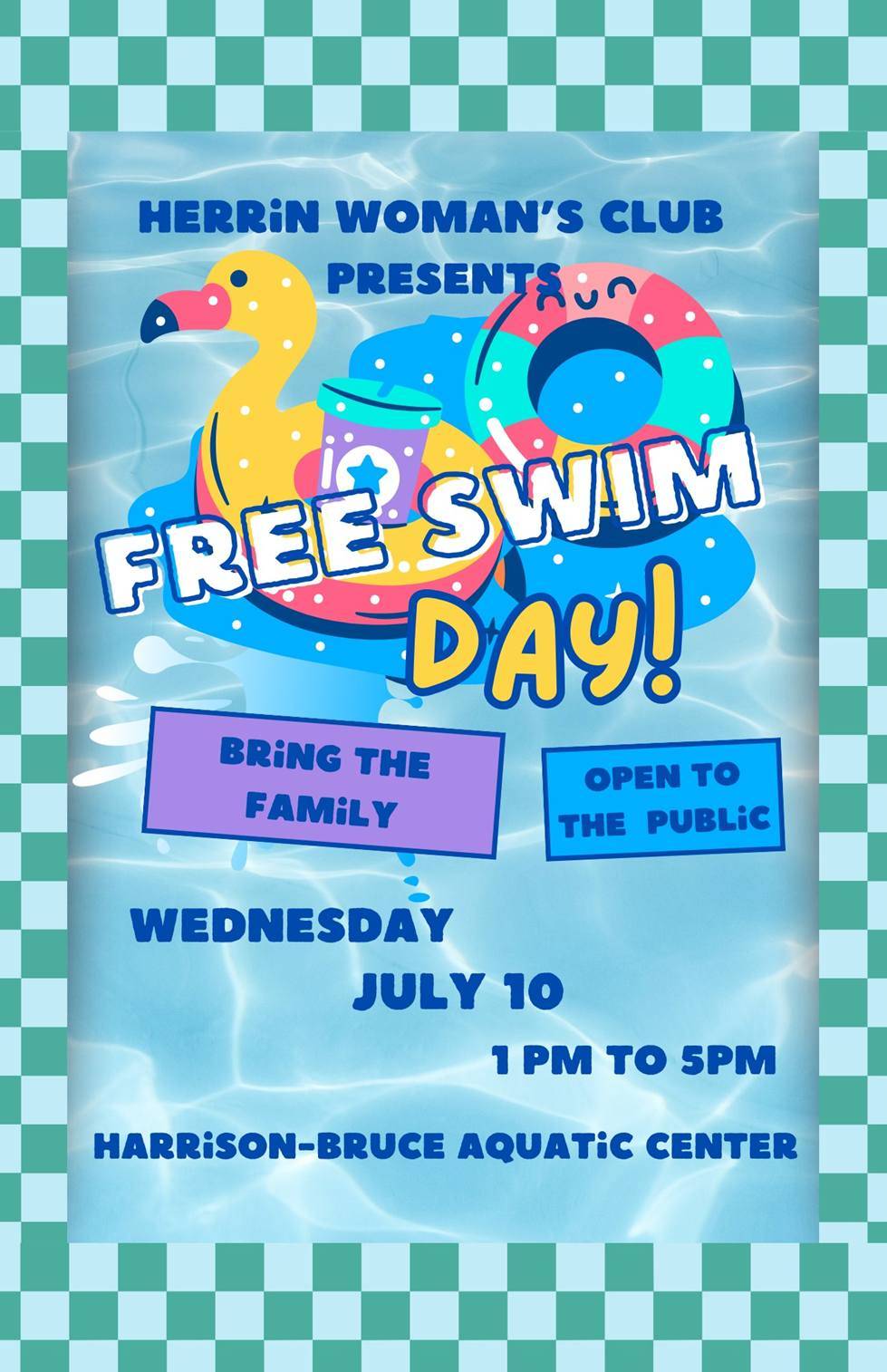 free swim day herrin illinois