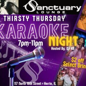 karaoke-night-sanctuary-lounge-herrin-illinois