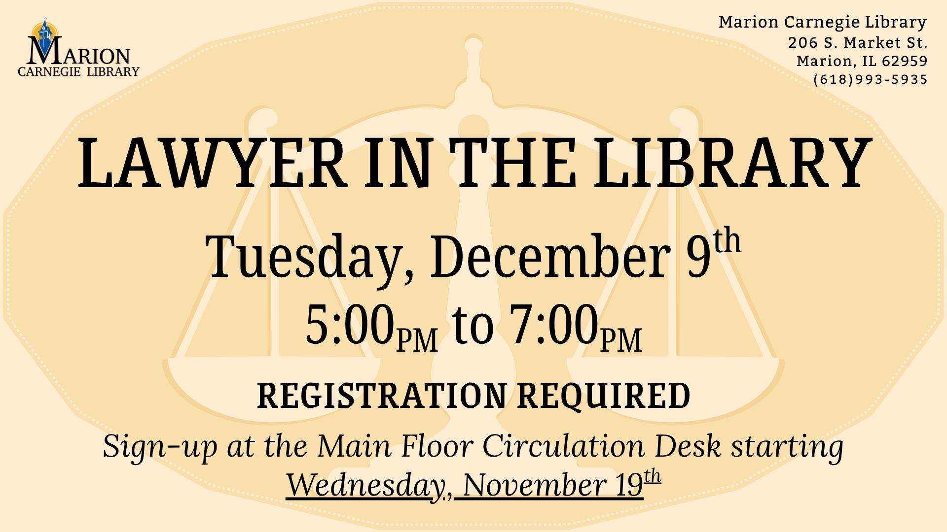 visit-Lawyer in the Library